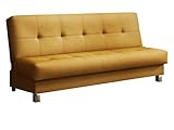 Mirjan24 Schlafsofa Enduro XI mit Bettkasten, 3 Sitzer Sofa, Couch mit Schlaffunktion und Bettfunktion, Bettsofa Polstersofa, Lounge Sofa Wohnlandschaft (Kronos 01)