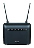 D-Link DWR-953V2 LTE Cat4 Wi-Fi AC1200 Router (4G Download bis zu 150 Mbps, AC1200 Wi-Fi, 4 x Gigabit Port, Gigabit Internet Port, externe Antennen, Für alle Netze freigeschaltet)