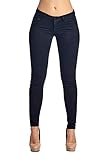 Blue Age Denim-Baumwolle Skinny Jeanshose - Schwarz - 35