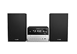 Philips M3205/12 Mini Stereoanlage mit CD und Bluetooth (UKW Radio, USB, MP3-CD, USB-Anschluss zum Laden, 18 W, Bassreflexlautsprecher, Digitale Sound Kontrolle) - 2020/2021 M