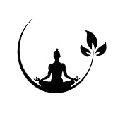Liadance Yoga Meditation Wandtattoo Buddhistische Zen-Wand-Aufkleber-Kunst Für Schlafzimmer-dekor Wandtapeten Tapete Geburtstags-Geschenk
