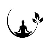 Liadance Yoga Meditation Wandtattoo Buddhistische Zen-Wand-Aufkleber-Kunst Für Schlafzimmer-dekor Wandtapeten Tapete Geburtstags-Geschenk