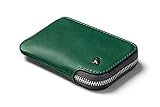 Bellroy Leather Card Pocket Wallet, schlanke Geldbörse mit Reißverschluss (Max. 15 Karten, Fach für Geldscheine und Münzen) - Racing G