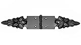 Scharnier Tischband Zierscharniere Türband Schmiedeeisen Schwarz 280 (2x140mm)