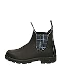 BLUNDSTONE Herren ORIGINAL 500 Series Chelsea Boot, Black/Navy Tartan, 37.5 EU