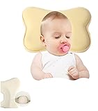 Babykissen, Babykissen gegen plattkopf, Kissen säugling kopfverformung, Baby Memory Schaum Kissen, Kleines Babykopfkissen zur Heilung und Vorsorge der Plagiozephalie, Ultra W