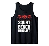 Squat Bench Deadlift Powerlifting Tank Top