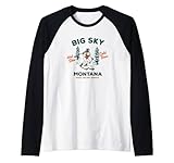 Big Sky, Montana Pants Are For Tourists Funny Ski Pinup Rag