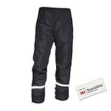 Salzmann 3M wasserdichte Regenhose | Reflektierende, leichte Wanderhose | Hergestellt mit 3M S