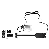 Digitalanzeige lineare Skala, Präzise Ableseskala Digitale LCD-Anzeige, Digitalanzeige Linearmaßstab External Display Lineal, für Fräsmaschinen oder Drehmaschinen(0-1000MM)