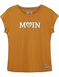 Damen T-Shirt VW Bulli »Moin« Yellow White Gr.XS