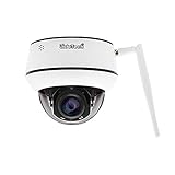 JideTech PTZ IP Camera WiFi Outdoor/innen mit 5X Optischer Zoom,HD 5MP Kamera überwachung mit Menschliche Erkennung und Automatische Verfolgung,Audio,SD Kartenslot,IP66 Wasserdicht und Fernzug