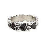 Regenbogenherzring Bunte Herz Zu Herz Endlose Liebe Silber Exquisite Mode Ring Als Geschenk FüR Freundin Herz Ring Damen FüR Frauen Mit Bunten Herzen Ex