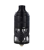 VapeFly Brunhilde MTL RTA Verdampfer , 5 ml , Durchmesser 23 mm , Selbstwickler ,Verdampfer für E Zigarette - Farbe: schw