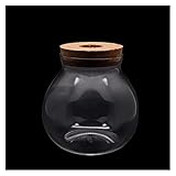 Aquarium Mini Betta Fischtank Ornament Aquarium Pflanzen Dekoration Hintergrund Haustier Zubehör Liefert Landschaft Ökologische Flasche Fischtank ( Color : Empty cylinder , Size : 10X11CM )