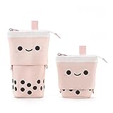 Moonlight Star Einziehbare Leinwand Bleistiftkoffer Kawaii Katze Schule Bleistiftkoffer Großer Schreibwaren Tasche Nette Stifthalter Geschenke (Color : Type D4)