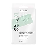 KASCIN Pickel Patch Hydrokolloid XL - 10 Große Akne Pflaster - Made in Korea - Acne Pimple Pickelp