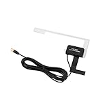 Socobeta DAB-Antennenantenne DAB-Digtial-Autoradio SMB-Adapter-Radioantenne mit SMA-Stecker für DAB