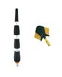 NEUSTANLO® XXL Eckbesen inkl. Gelenk und Universaladapter mit Teleskop-Stange Teleskopstange Teleskopstiel (Eckbesen 6m)