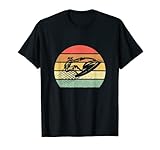 Jet-Ski Vintage Seadoo Wasserfahrzeug Grunge Sunset T-S