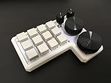 2Duck RGB Einhand-Mechanische Gaming-Tastatur, Mini-Tastatur Mit 4 Smart-Knopf- Und 12 Mx Schaltschlüsse Professional Designer-T