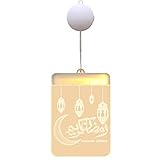 N/U Ramadan Lichter Ramadan Mubarak Dekorative Lichter Eid Dekoration Wandkunst Licht Ramadan Eid Mubarak O