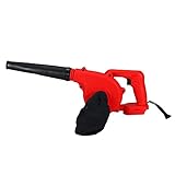 MOSHUO Gebläse Akku Elektrisches Luftgebläse Handstaubsauger Gebläse Blatt Computer Staubsammler Elektrowerkzeug 26 (Farbe: 2 Stück Rot)
