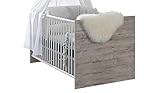 arthur berndt BENTE Kinderbett 70 x 140 cm inkl. Lattenrost 4-fach höhenverstellbar Eiche Sand - Made in Germany