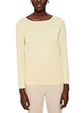 ESPRIT Damen 081ee1k328 T Shirt, Pastel Yellow, L EU