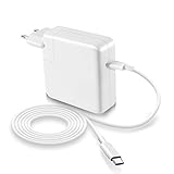 96W USB C Ladegerät kompatibel mit Mac Book Pro Ladegerät USB C 16 15 Zoll 2016 2017 2018 2019, Ersatz ladegerät für neues Mac Book Pro Netzteil Thunderbolt Ladekabel mit USB C Kabel 6,6 Fuß