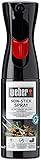 Weber 17685 Antihaft Spray , Grillrost-Pflege, Non-Stick Spray, 200 ml, Schw