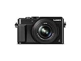 Panasonic LUMIX DMC-LX100EGK Premium Digitalkamera (12,8 Megapixel, 24-75 mm Leica DC Vario Summilux Objektiv, 4K, elektr. Sucher) schw