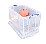 Really Useful Box 84C 84 Liter Box Transparent 710x440x380