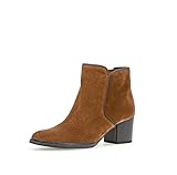 Gabor Damen Klassische Stiefeletten, Frauen Elegante Stiefeletten,Moderate Mehrweite (G),uebergangsstiefel,Lady,Ladies,Whisky (Micro),43 EU / 9 U