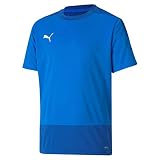 PUMA Unisex Kinder, teamGOAL 23 Training Jersey Jr T-shirt, Electric Blue Lemonade-Team Power Blue, 176