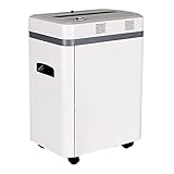 WJYZYHM 7-Blatt Super Micro Cut High Security Level/CD/Karte Ultra leise Shredder für Home Office bis 40 Minuten Laufzeit und 6 Gallonen Pullout Abfallb