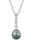 Pearl Tahiti Südsee & Julia Anhänger Diamant 18 K G