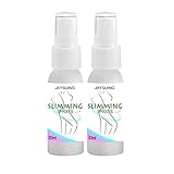 2PC Slimming Spray, Cellulite massage Spray, Taillen-Körper Dunne Schlankheits-Spray, Straffende Spray aktiviert die Haut zur Verbesserung der Hautkontur 30