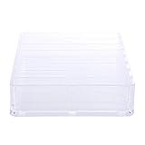 8 Slots Acryl Desktop Make-up Organizer, Clear Cosmetic Storage Organizer Lippenstift Lidschatten-Paletten Container Box