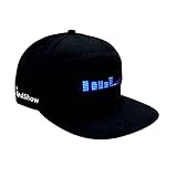 Crzmtph Hip Hop Baseball Caps Kappen Herren Mode Cap Led Cool Hat Mit Led Laufschrift Bildschirm Licht Wasserdichtes Smartphone Gesteuert Hut, Für Straßentanz/Werbung Laufschrift/DJ/Party (Black)