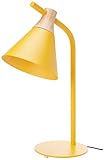 Umi. by Amazon Nachttischlampe, Kegelform, Gelb, 53,34