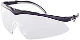 MSA Safety TecTor Opirock Ballistische Schutzbrille UV400 + Mikrofaserbeutel und Kordel, Farbe: k