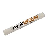 kwikCaps 1 Holz-Reparaturstift Farbe Alpinweiss Wachs-Korrekturstift zum Auffüllen von Schrammen Kratzern Flecken auf Möbeln Furnier Laminat Holzboden Massivholz-Parkett Arbeitsplatte Melaminp