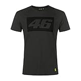 Valentino Rossi VR 46 Herren Core 46 A Kontrast T-Shirt, Dunkelgrau, XXL