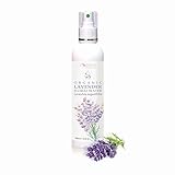 BIO-Lavendelwasser (Lavandula angustifolia) 100% naturrein Lavendel-Blütenwasser, Spitzenqualität aus dem eigenen Familienbetrieb, Spray als Gesichtswasser, Haarwasser, Tagespflege (250ml)