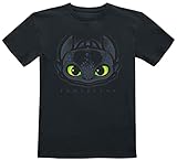 DRACHENZÄHMEN LEICHT GEMACHT Kids - Toothless Unisex T-Shirt schwarz 128