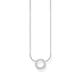 Thomas Sabo Damen Kette Kreis Klein 925 Sterling Silber KE1650-051-14-L45