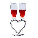 TBATM Kristall Rotwein Glas Set Geschenkbox Zuhause Champagner Glas Geburtstag Hochzeitsgeschenk Stitching Stimmung Paar G