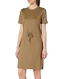 Superdry Womens Drawstring Tshirt Dress, Moss Khaki, S