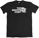 Teamzad Spartan John 117 Helmet Gamer Sport Mens Black T Shirt XL